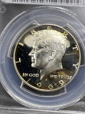1966 50c Kennedy 40% Silver Half Dollar Coin PR66 Cameo PCGS #991