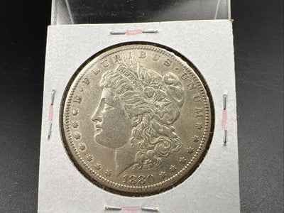 1880 O Micro o $1 Morgan Silver Dollar Coin XF Details SK#B