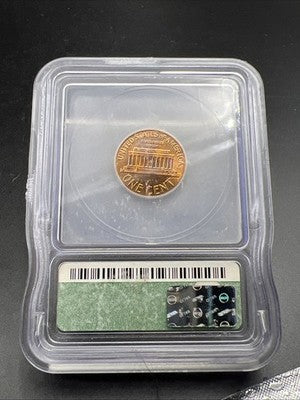 1960 D 1c Lincoln Memorial Cent ICG MS67 RD #132 Used Holder