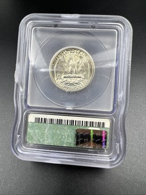 1948 P 25C Washington Quarter Silver Coin MS67 ICG #109