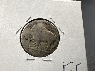 Hobo Buffalo Nickel Coin Modern Carving SKU#E5