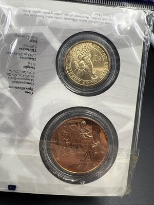 2007 James & Dolley Madison First Spouse $1 Presidential Coin & Medal Set OGP
