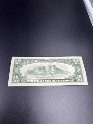 1995 $10 FRN Federal Reserve Note AU About UNC #76