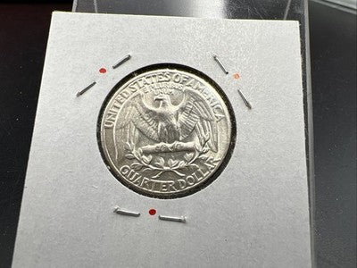 1951 P 25c Washington Silver Quarter AU SKU#A