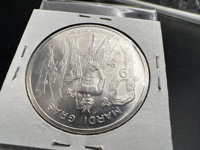 1976 St Bernard Parish Marti Gras Token We The People CH AU