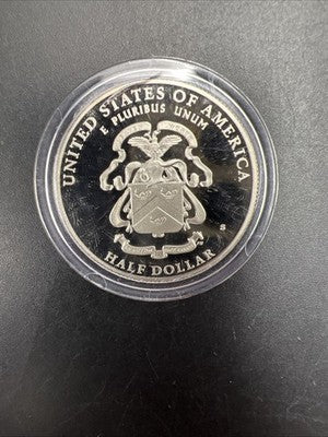 2013 5 Star Generals Copper Nickel Commemorative Proof Half Dollar Coin in Cap
