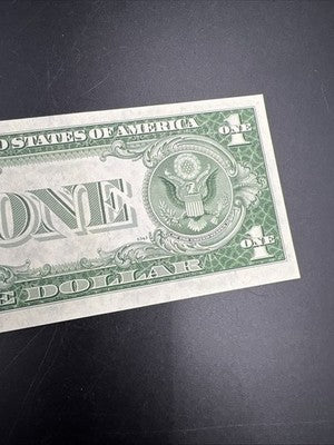 1935 E * Star $1 One Dollar US Silver Certificate Blue Seal UNC #44