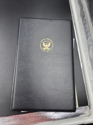 4 Note Souvenir Sheet 2003 US $2 Two Dollar FRN Federal Reserve Notes in Book #D