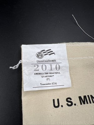 U.S. Mint Bag 100 2010 P Yosemite ATB Quarter Coins BU UNC