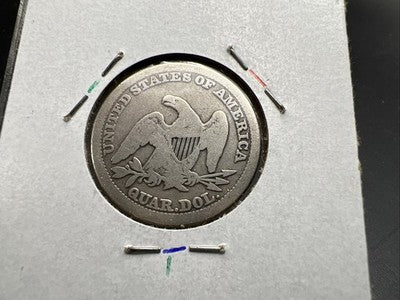 1854 Seated Liberty Silver Quarter Coin with Arrows Variety Choice VG Very Good