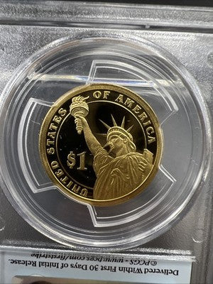 2008 S $1 Andrew Jackson Presidential Dollar Coin PCGS PR69 Dcam #726