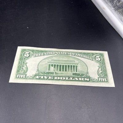 1953 A $5 Five Dollar Blue Seal Silver Certificate #150 XF EF Extra Fine Circ