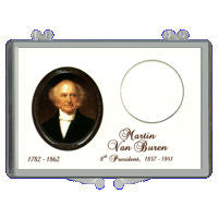 Marcus 2008 $1 Van Buren Coin Holder