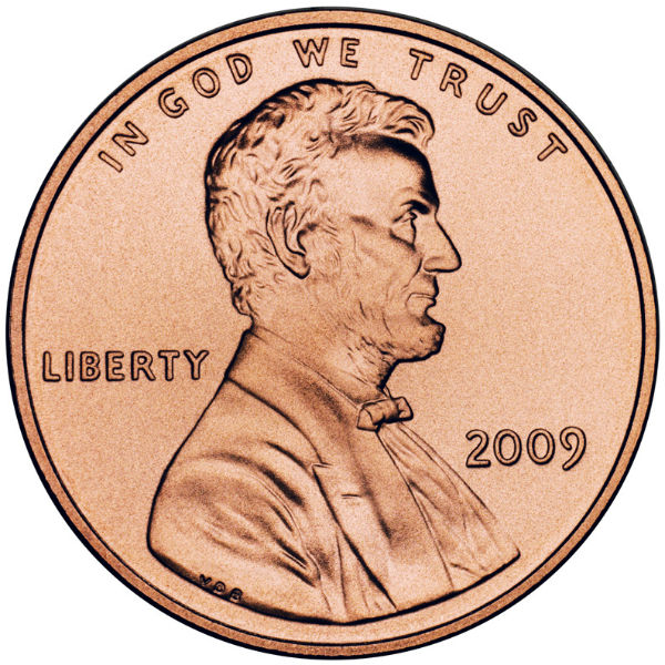 2009 P 1C Lincoln Commemorative Cent Penny 4 Coin Set