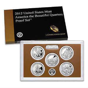 2012S 5-piece quarter Proof set