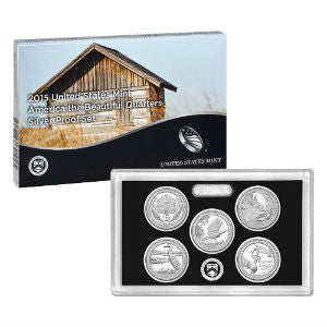 2015S 5-piece quarter Silver Proof set