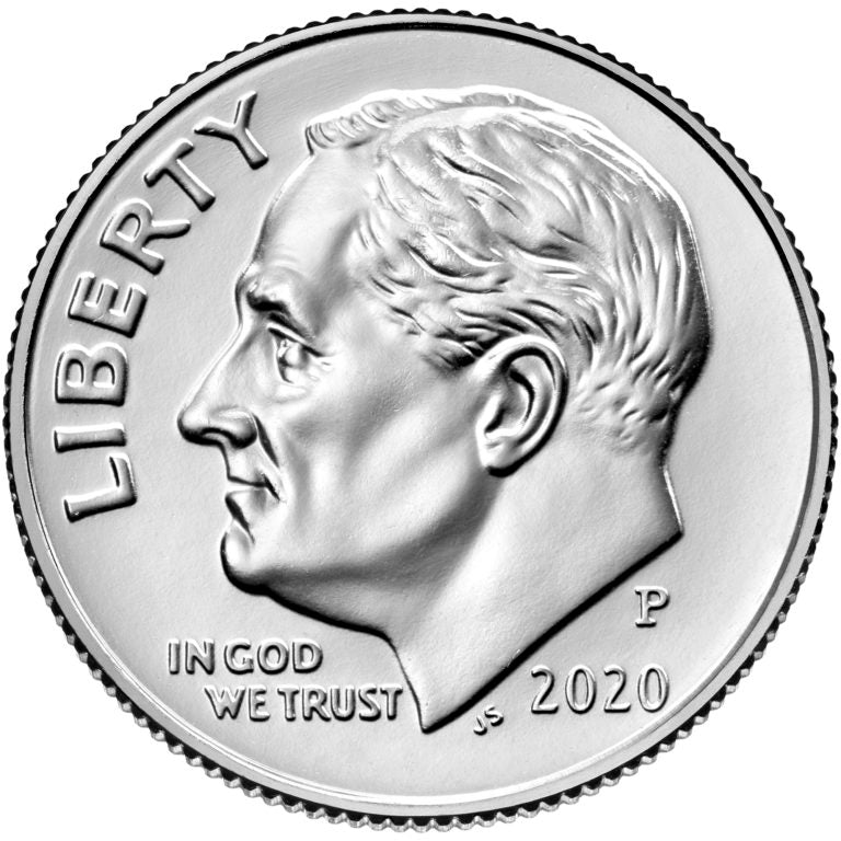 2020 P 10C Roosevelt Dime Single Coin BU