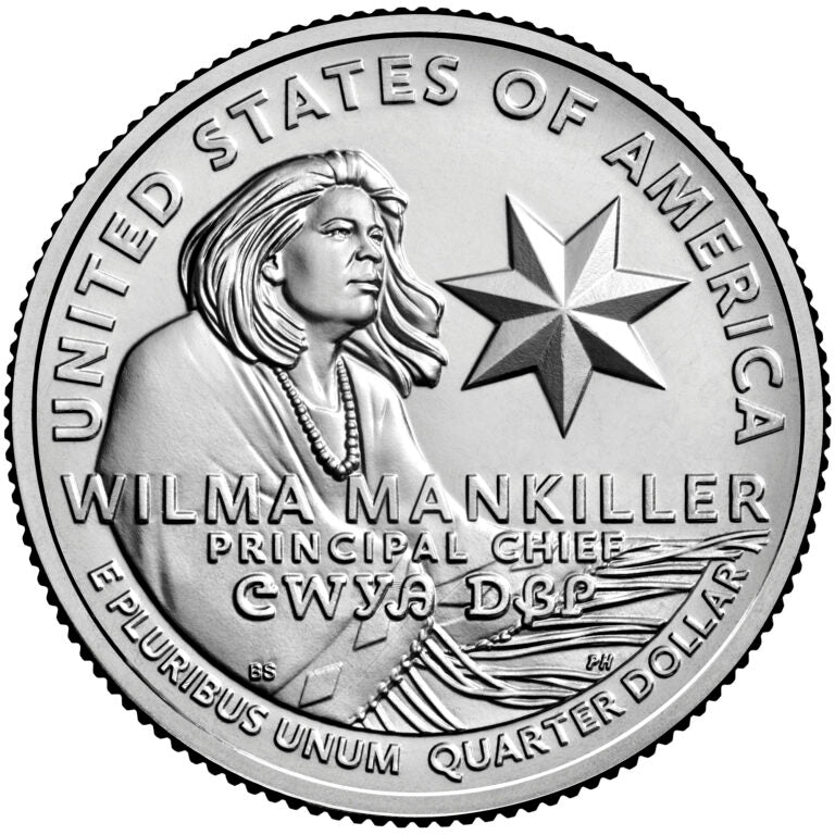 2022 D 25c American Women Quarter Wilma Mankiller Single Coin BU UNC Uncirculated