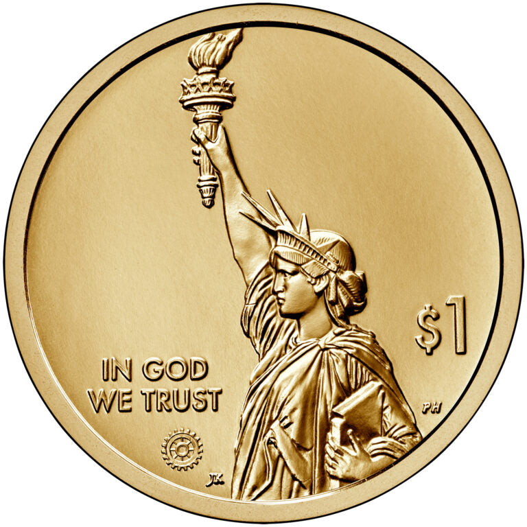 2023 P $1 American Innovation Dollar Single Coin BU UNC Louisiana Higgins Boat WW2