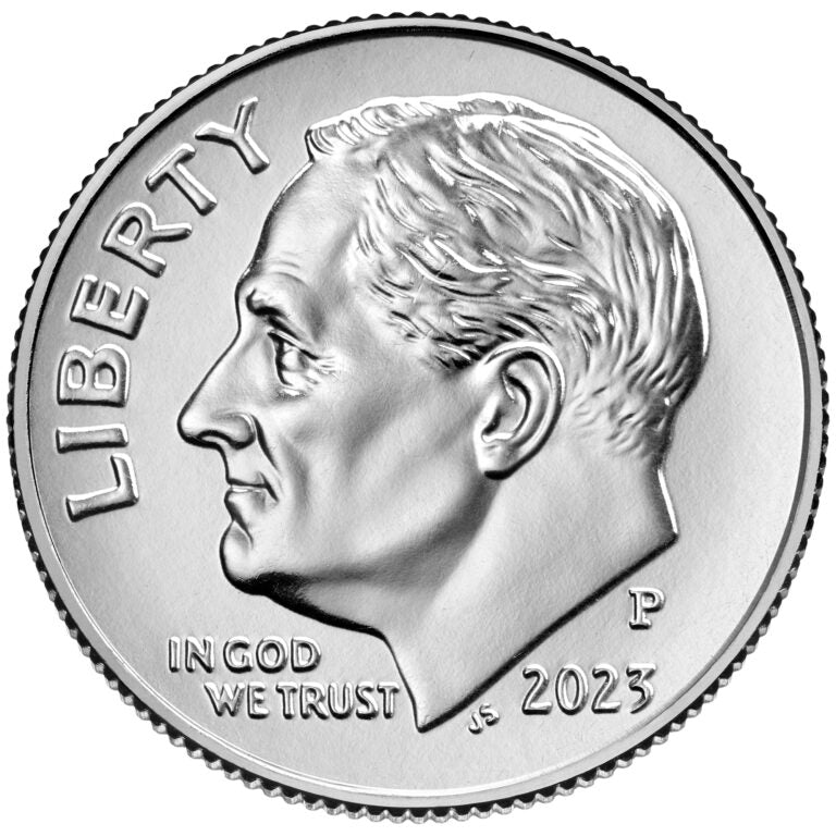 2023 P 10c Roosevelt Clad Dime Single Coin BU UNC Uncirculated
