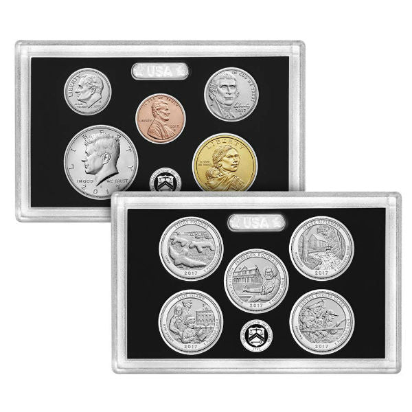 2017P-S (10 Pieces) 225th Anniversary Enhanced Unc Coin Set