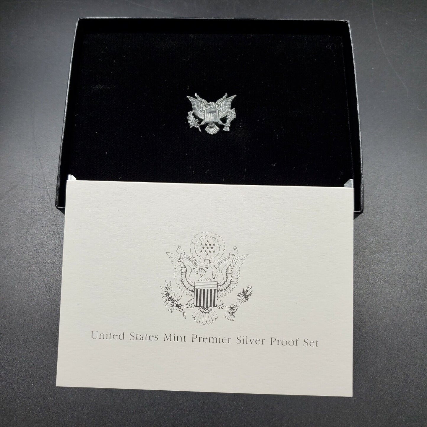 1997 S US Mint Premier Silver Proof Set OGP Box COA - RobinsonsCoinTown