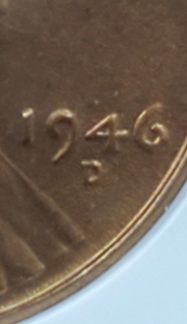 1946 D D/D Lincoln Wheat Cent Penny RPM 016 MS64 RB ANACS Variety Error Coin