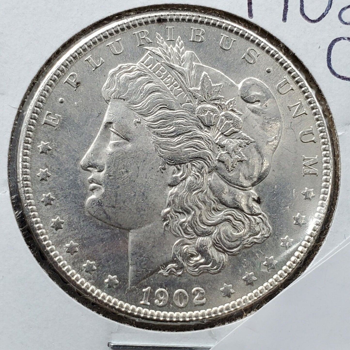 1902 O $1 Morgan Silver Eagle Dollar Coin Choice BU Uncirculated Some Toning