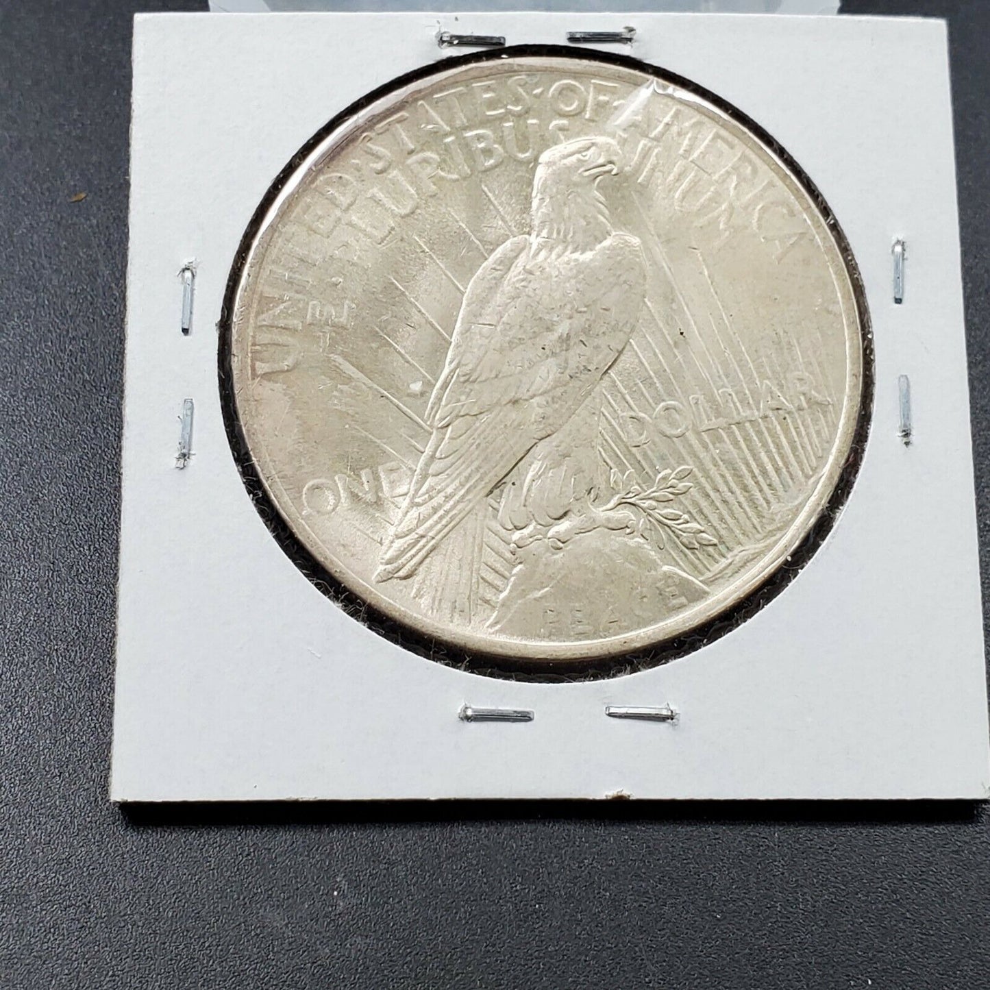1923 P Peace Silver Eagle Dollar Coin Choice BU Uncirculated Neat Toning Toner