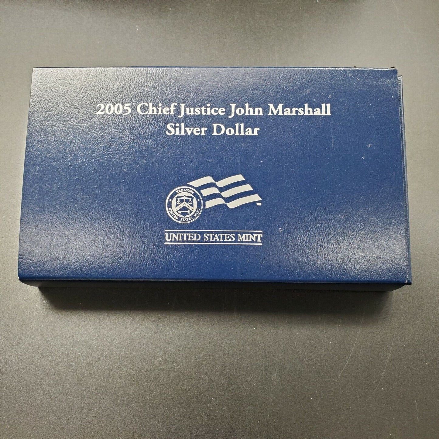 2005 JOHN MARSHALL Commemorative Proof Silver Dollar Coin OGP COA