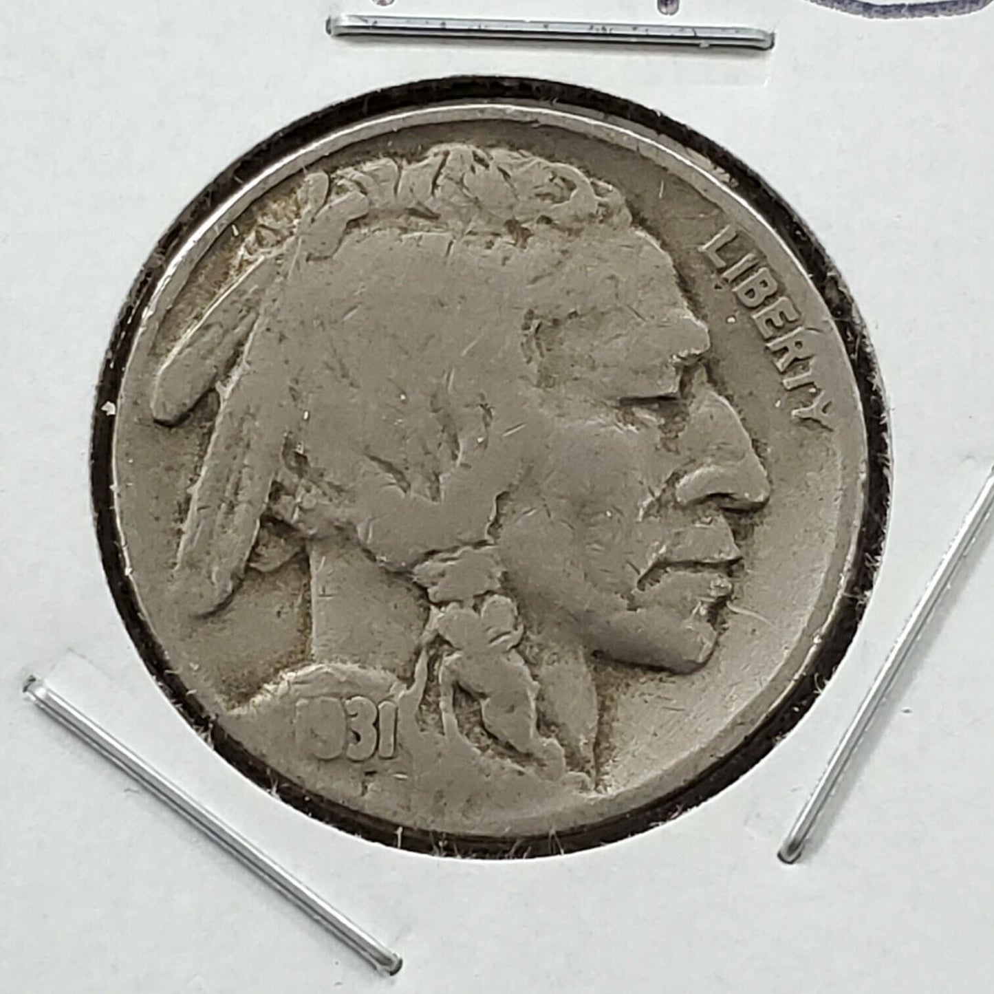 1931 S Buffalo Nickel 5c Coin Choice VG / FINE Fine Circulated SEMI KEY DATE