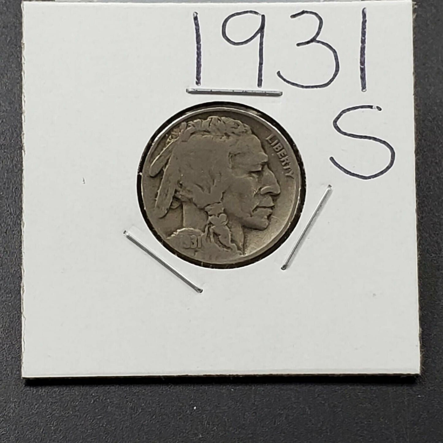 1931 S Buffalo Nickel 5c Coin Choice VG / FINE Fine Circulated SEMI KEY DATE