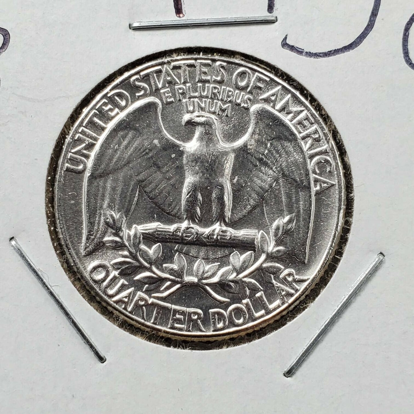 1958 P Type B Proof Die Reverse Washington Silver Quarter Coin Choice / Gem BU