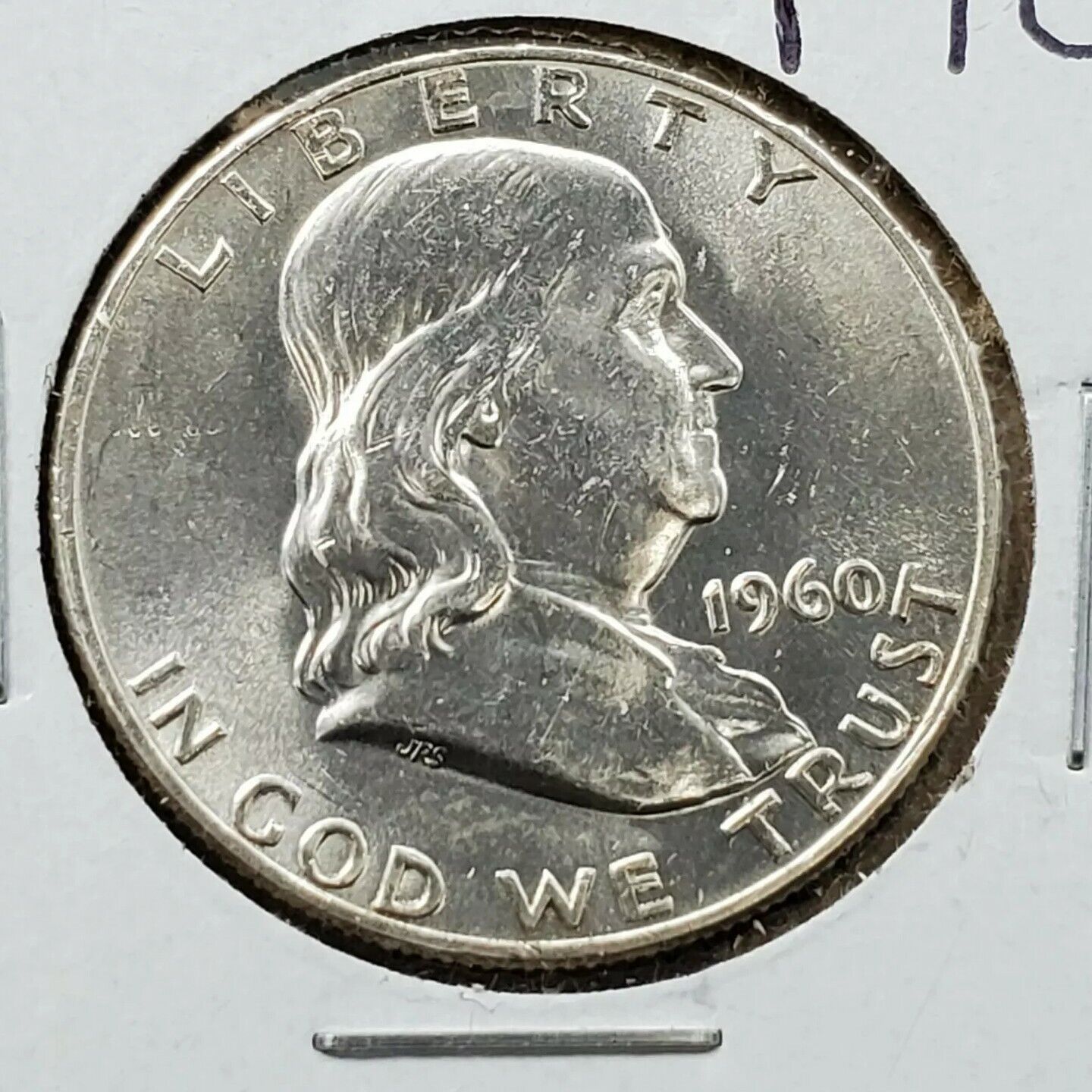1960 D Franklin Silver 90% Half Dollar Coin BU Uncirculated New Condition