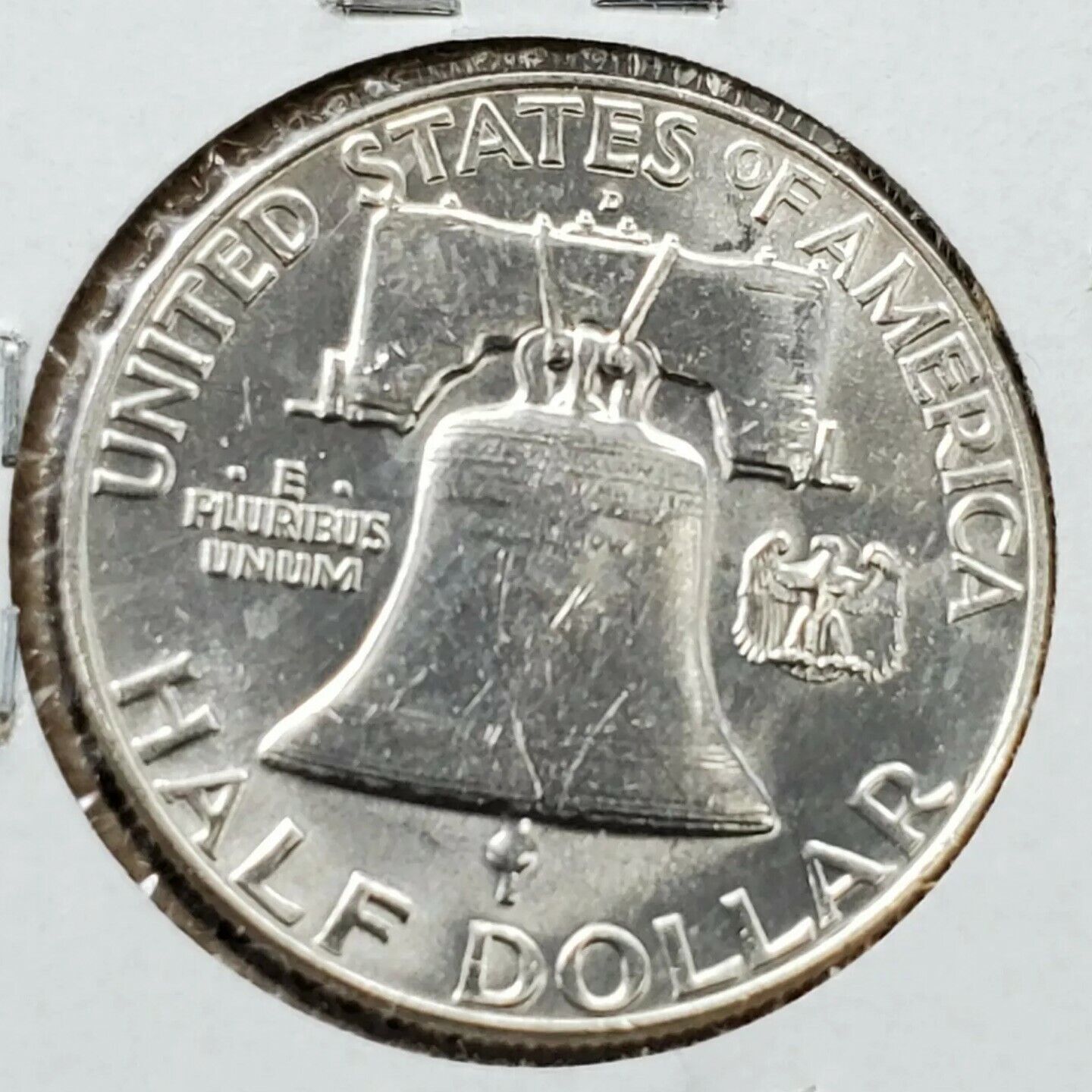 1960 D Franklin Silver 90% Half Dollar Coin BU Uncirculated New Condition