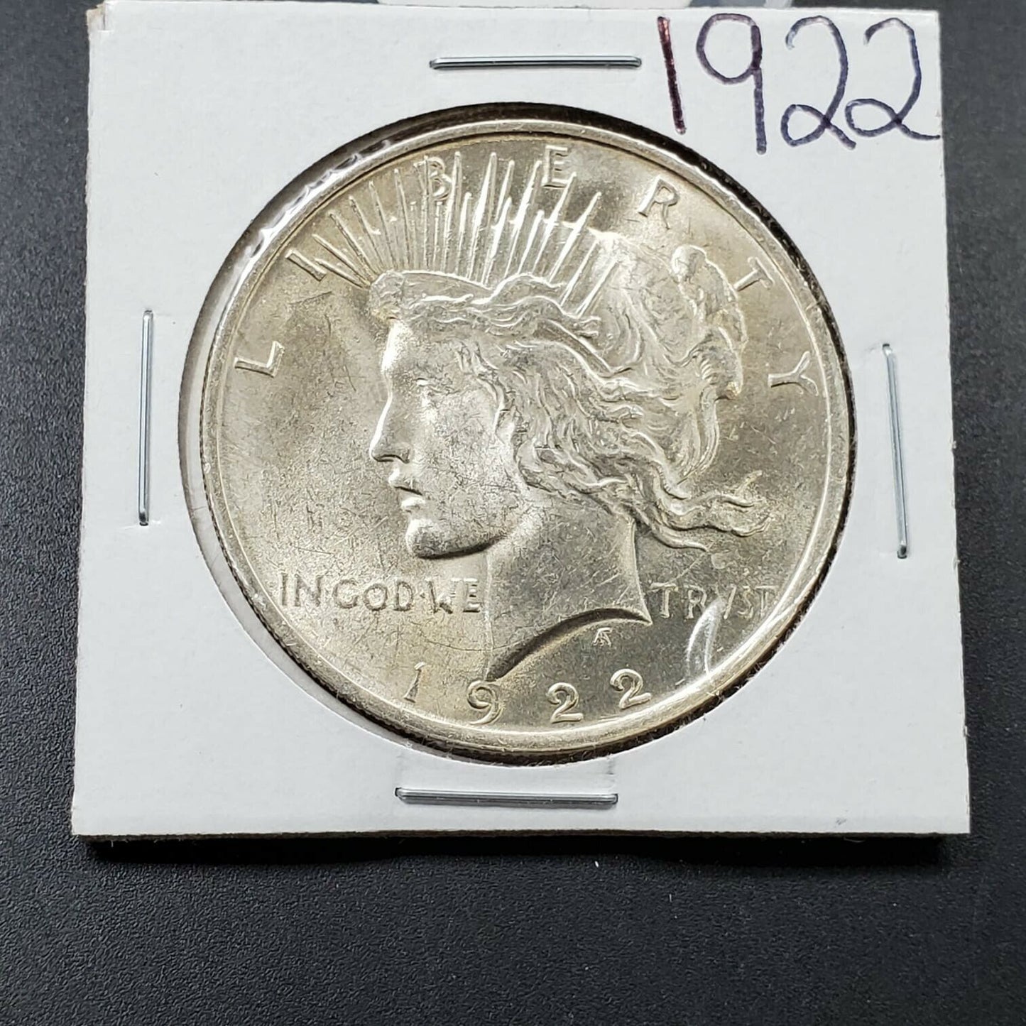 1922 P Peace 90% Silver Eagle Dollar Coin Flashy Choice BU UNCIRCULATED 2