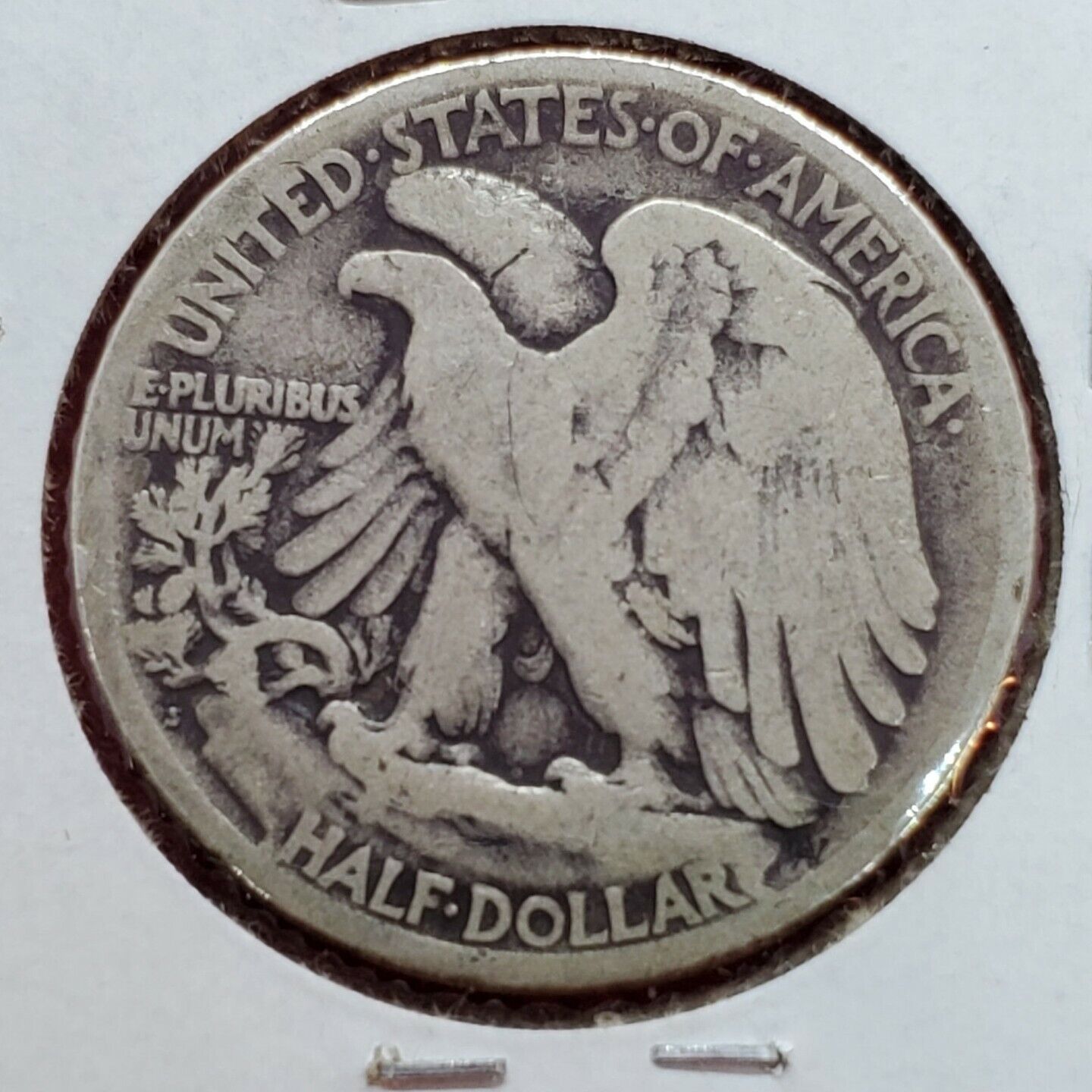 1920 S Walking Liberty Silver Half Dollar Coin VG / Fine Circulated