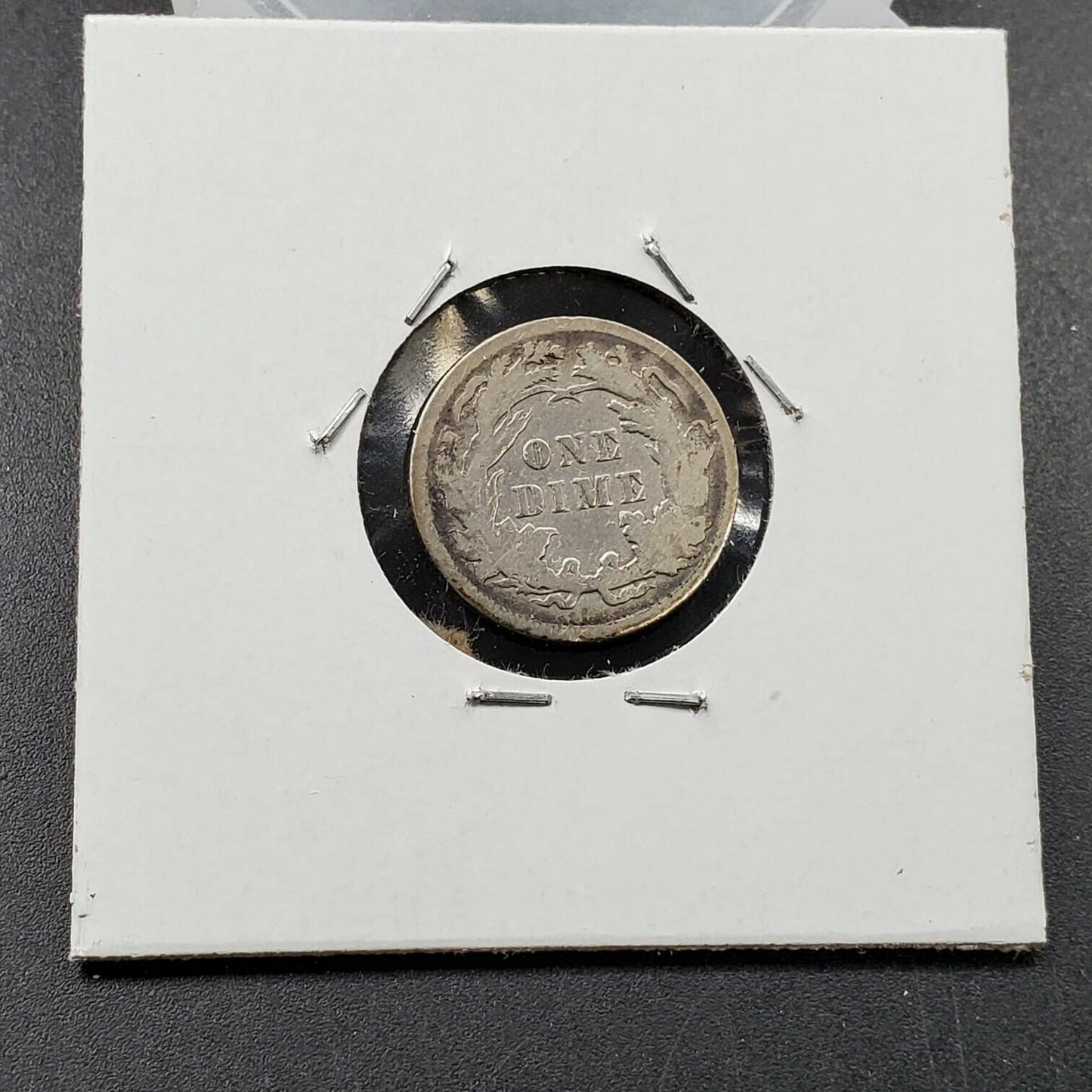 1890 P SEATED LIBERTY SILVER DIME COIN VF VERY FINE Details Shiny