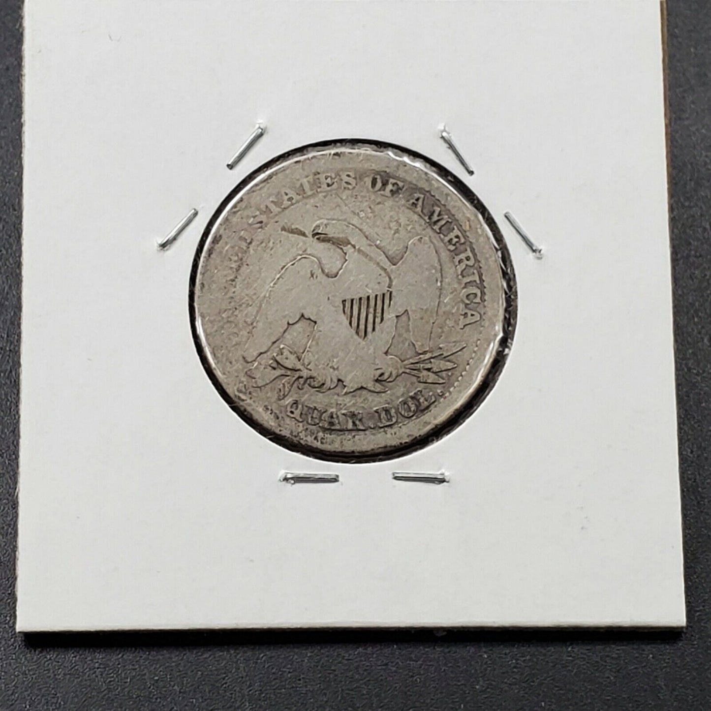 1854 W/A Seated Liberty Silver Quarter Coin With Arrows Variety Choice AG / Good