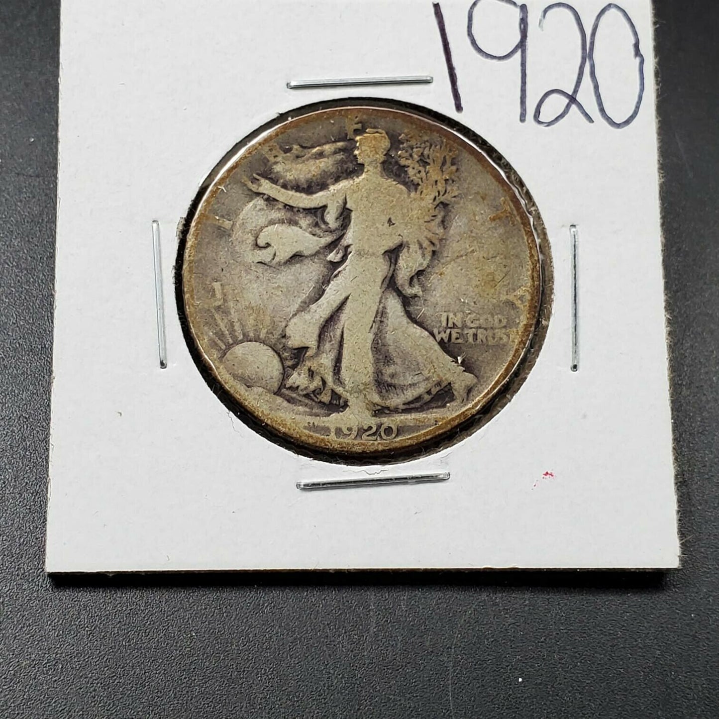 1920 P Walking Liberty Silver Half Dollar Coin Choice Good Circulated