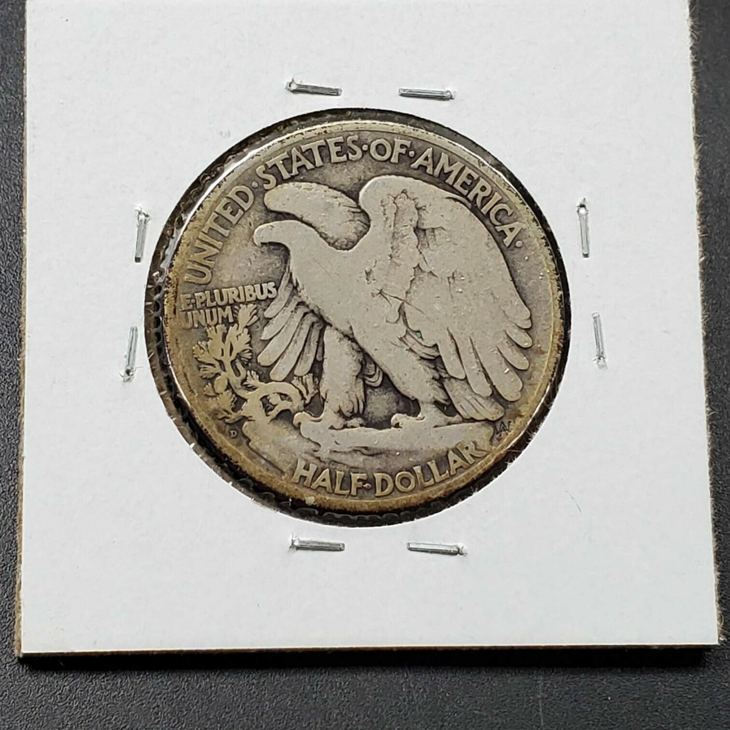 1929 D Walking Liberty Silver Half Dollar Coin Choice Good Circulated