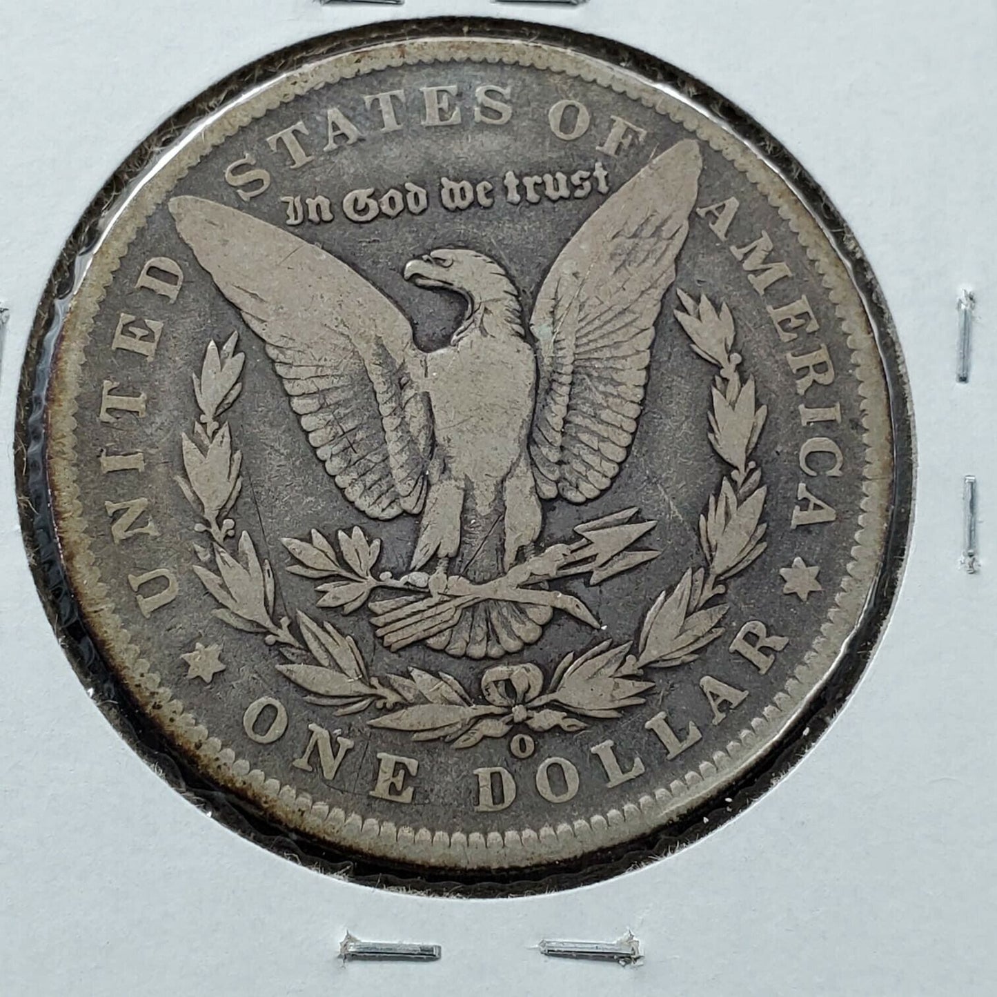 1890 O Morgan Silver Dollar Good Choice VG / Fine Circulated Neat Toning