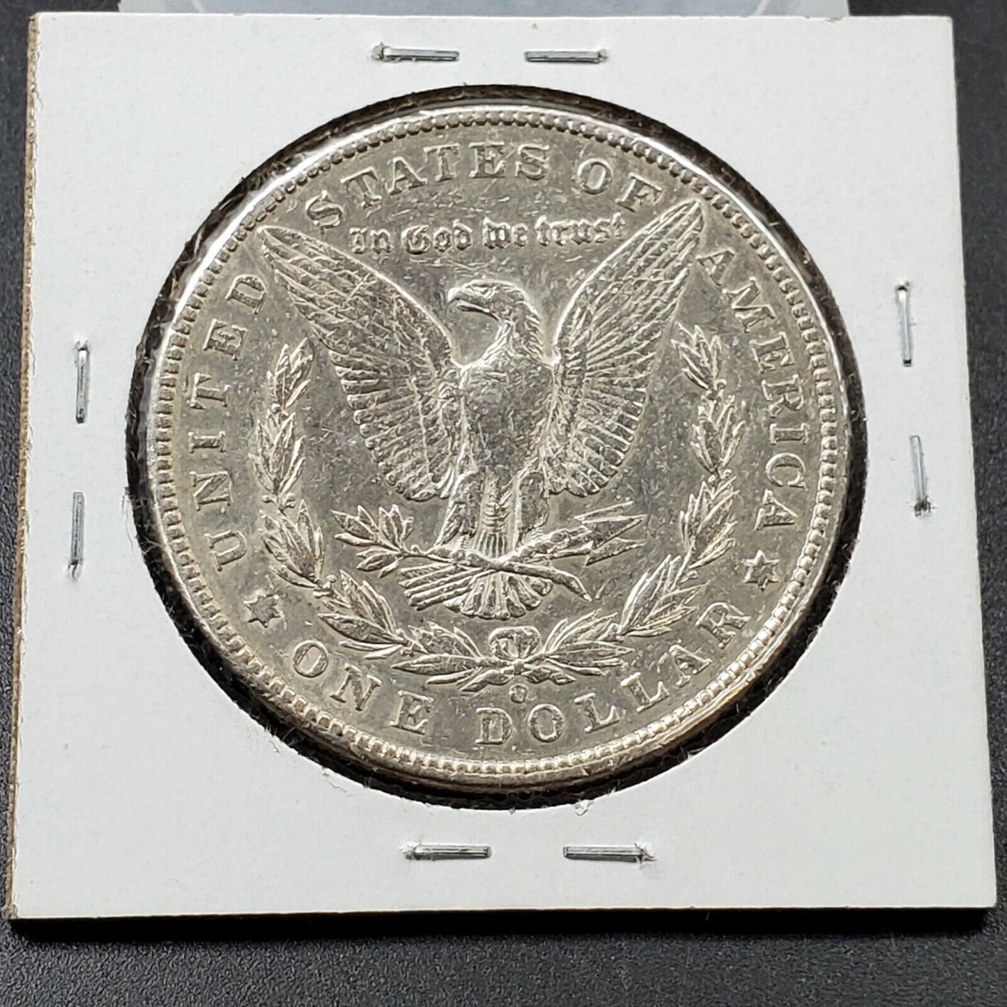1901 O Morgan Silver Dollar Coin AU About UNC Details Cleaned Shiny Nice