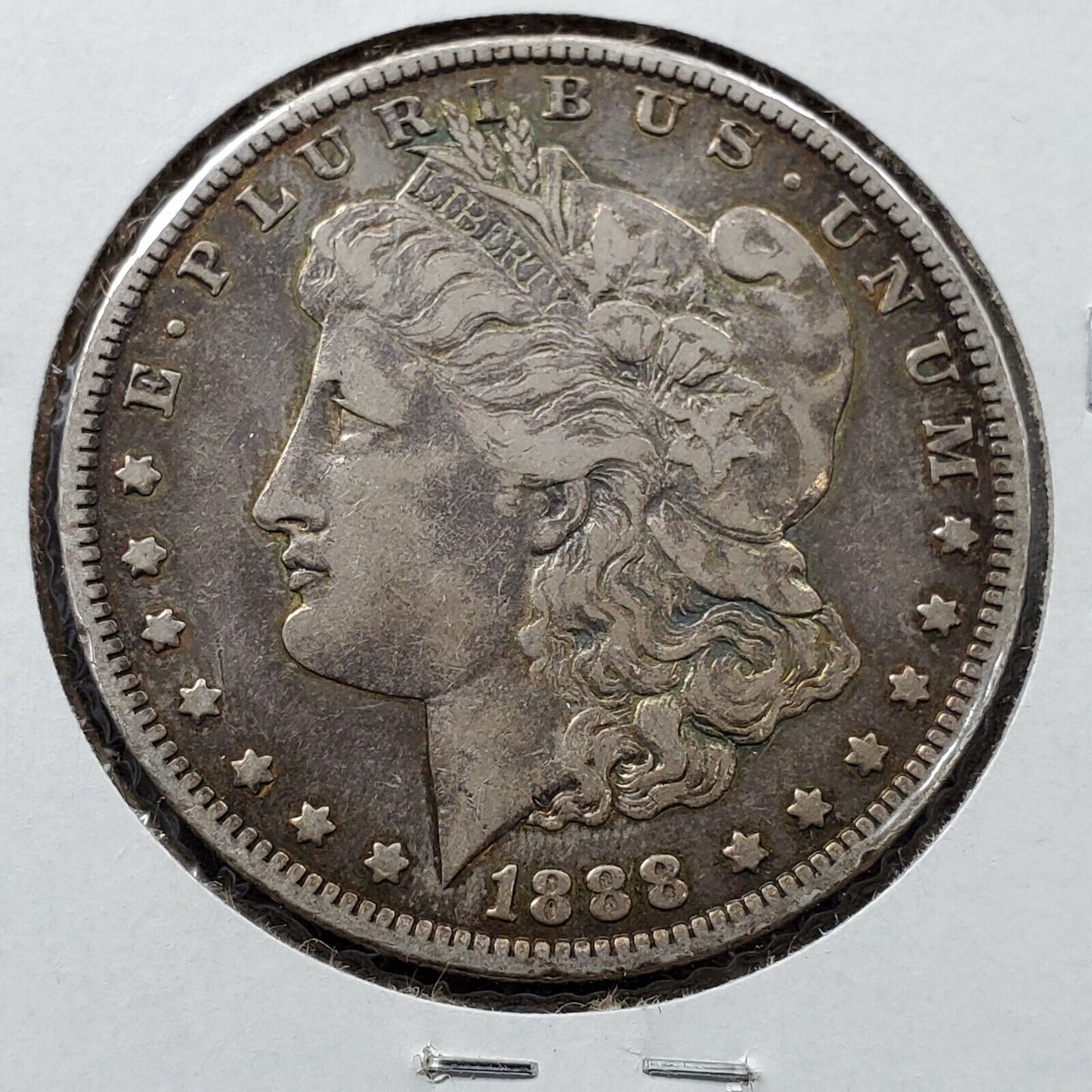 1888 O $1 Morgan Silver Eagle Dollar Coin VAM 2 Oval O Choice VF Very Fine Circ