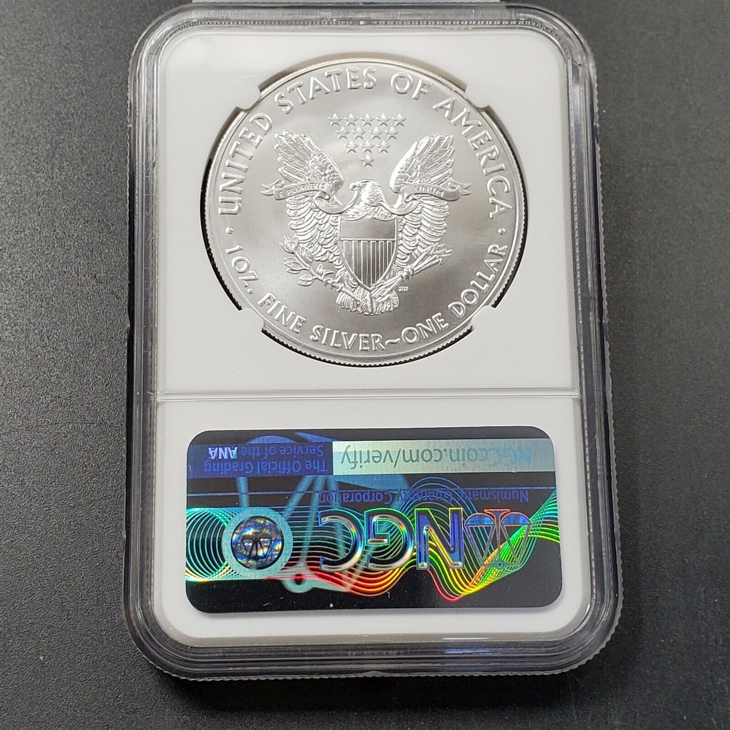 2021 P 1 oz ASE American Silver Eagle NGC MS70 Emergency Production Liberty Bell