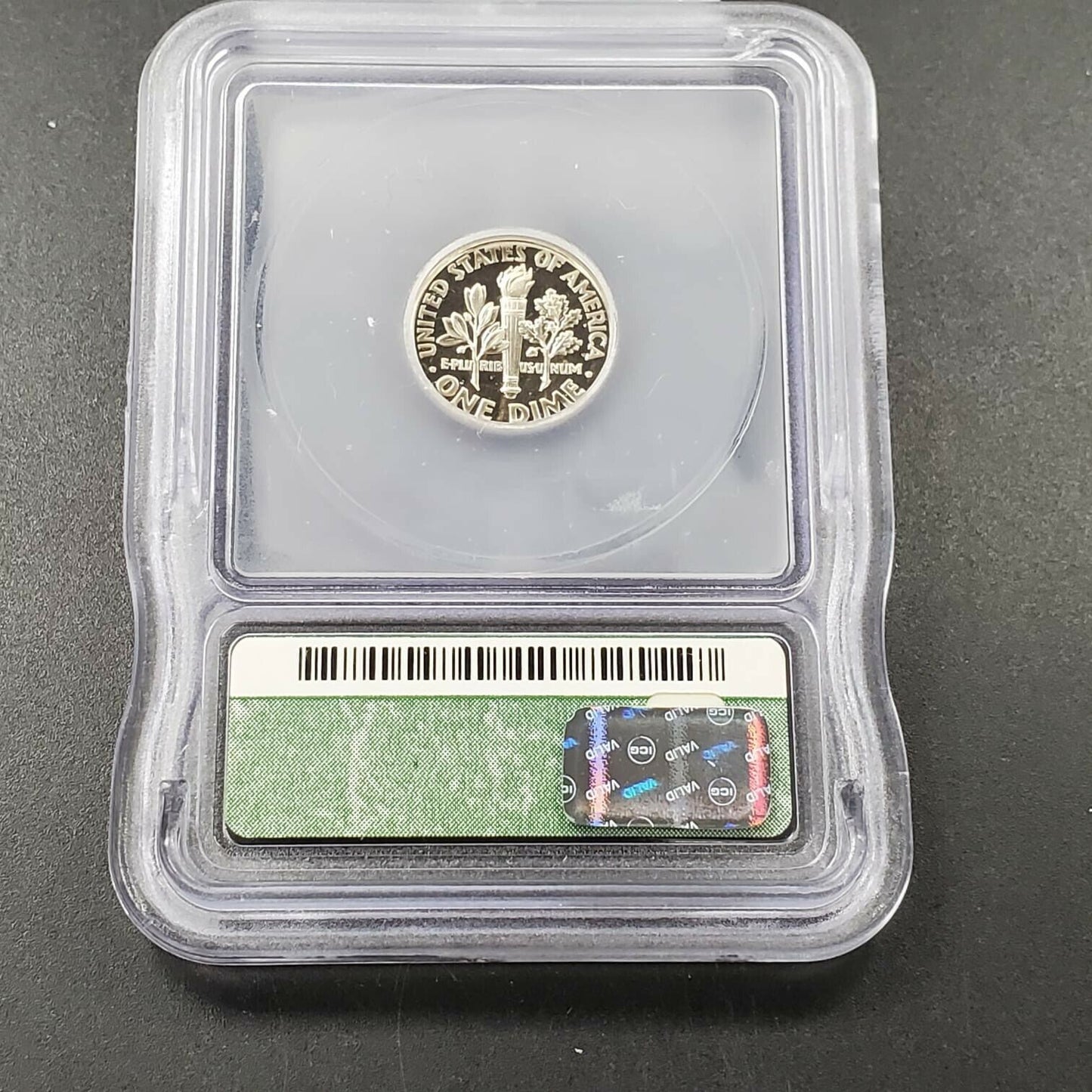 1994 S Roosevelt Proof Clad Dime Coin Retro ICG PR70 DCAM Deep Cameo Old Slab