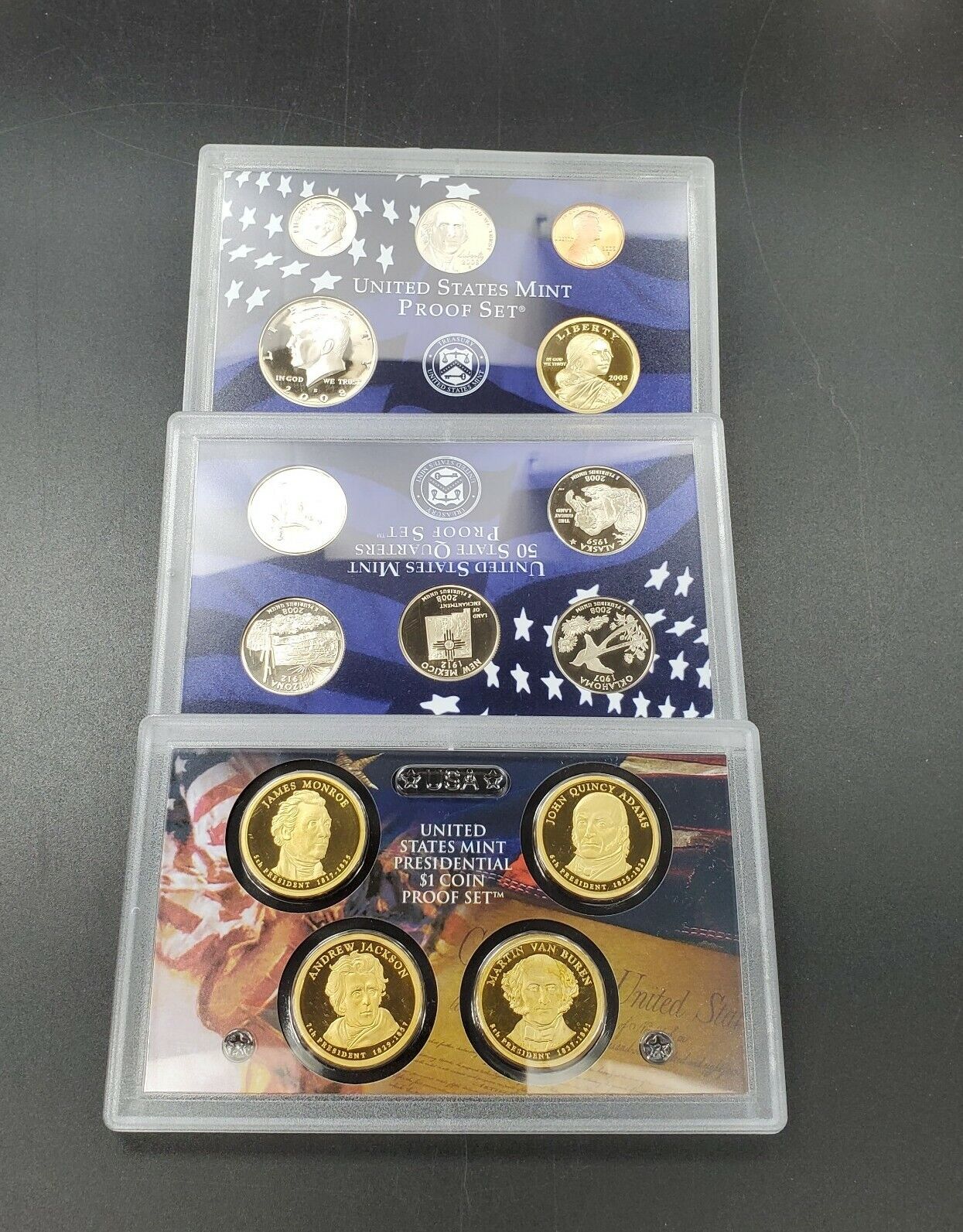 2008 S US Proof Coin Set OGP Combo RobinsonsCoinTown Marietta