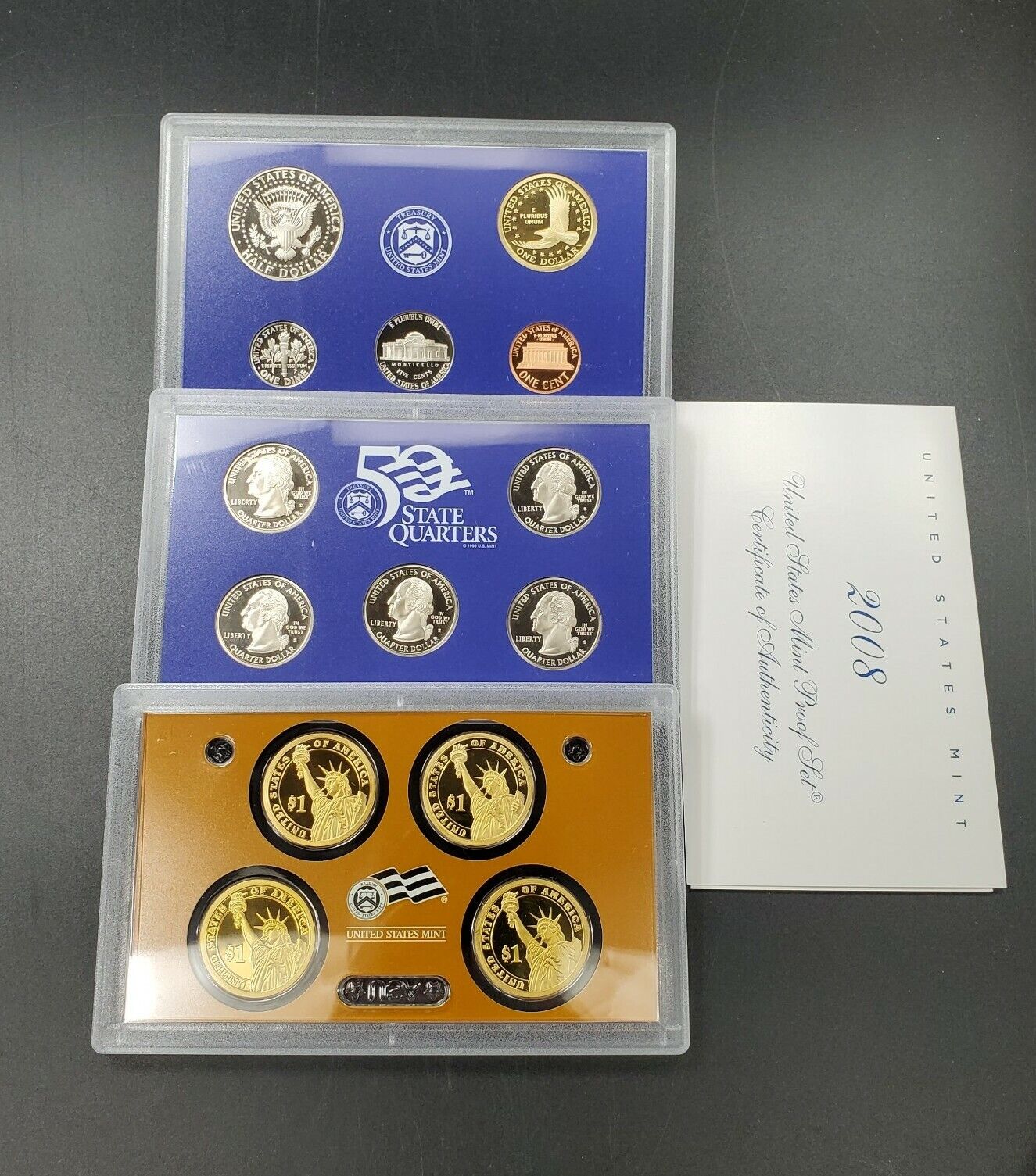2008 S US Proof Coin Set OGP Combo RobinsonsCoinTown Marietta
