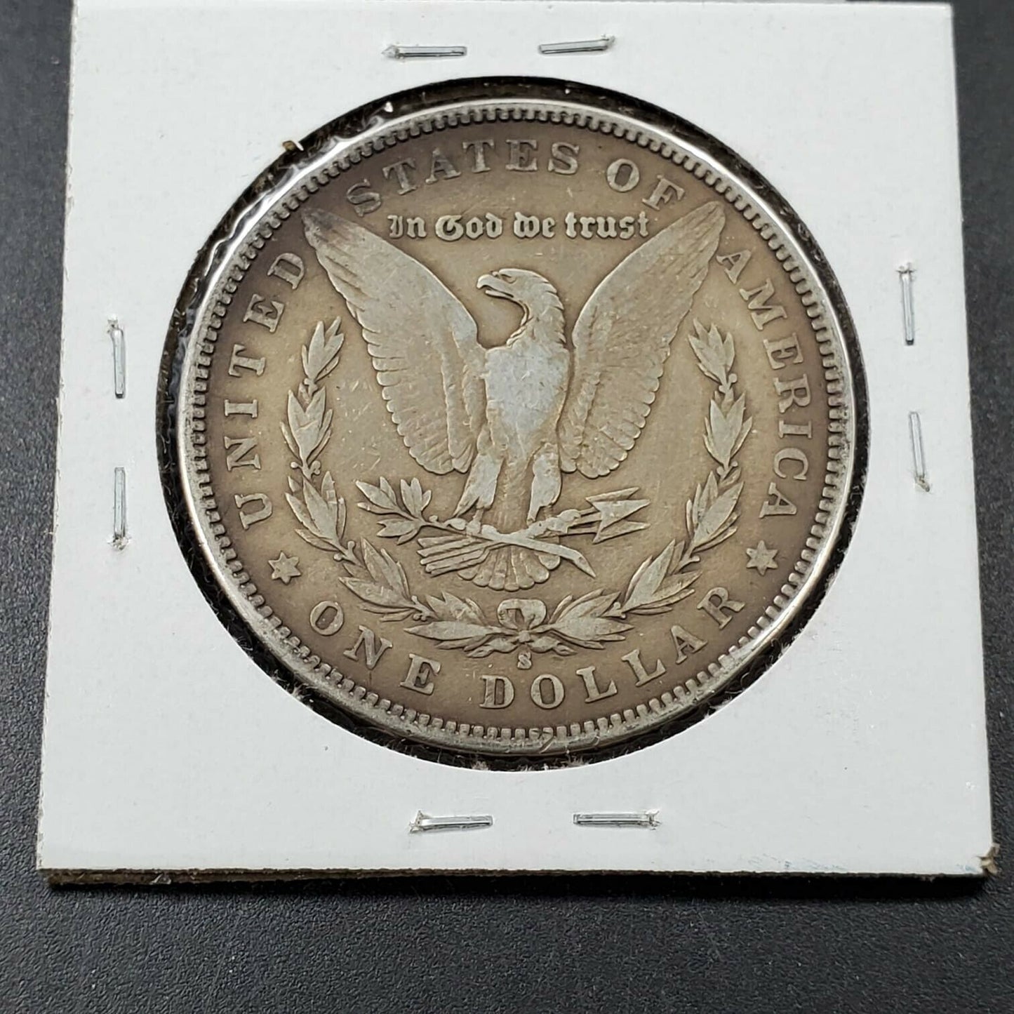 1892 S Morgan Silver Eagle Dollar Coin AVERAGE VF VERY FINE Circulated