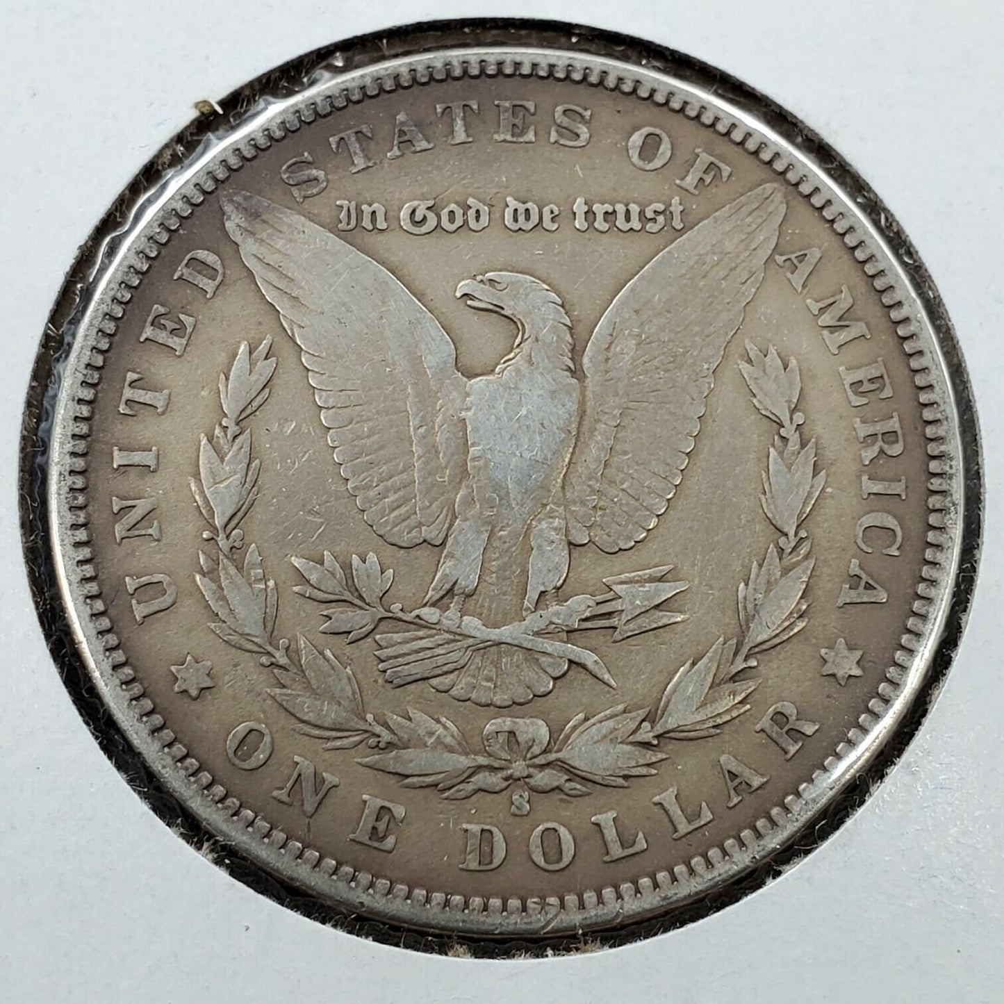 1892 S Morgan Silver Eagle Dollar Coin AVERAGE VF VERY FINE Circulated